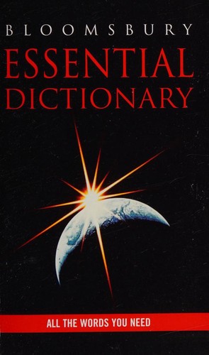 Cover for Bloomsbury Essential Dict (Ted Smar