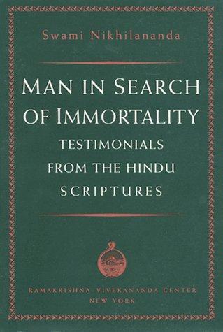 Cover for Man in Search of Immortality