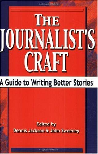 Cover for The journalist's craft