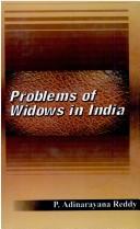 Cover for Problems of widows in India