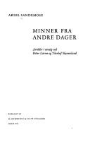 Cover for Minner fra andre dager