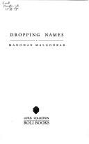Cover for Dropping Names