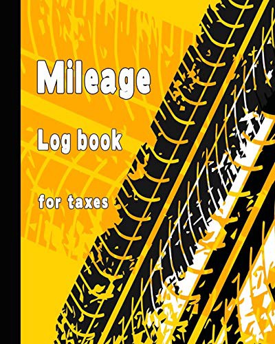 Cover for Mileage log book for taxes