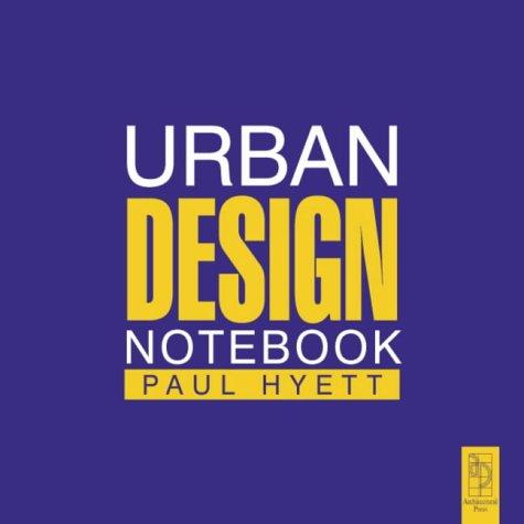 Cover for Urban Design Notebook