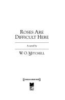 Cover for Roses are difficult here