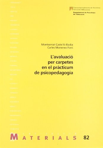 Cover for Lavaluació per carpetes en el pràcticum de psicopedagogia