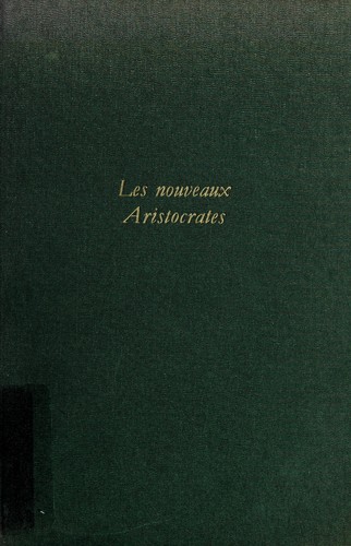 Cover for Les nouveaux aristocrates
