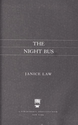 Cover for The night bus