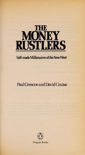 Cover for The money rustlers