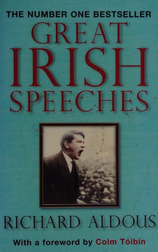 Cover for Great Irish speeches