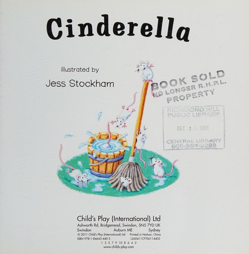 Cover for Cinderella