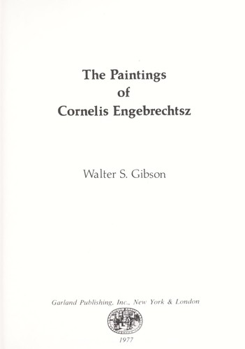 Cover for The paintings of Cornelis Engebrechtsz