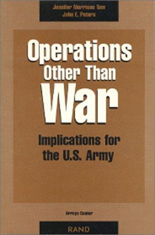 Cover for Operations other than war