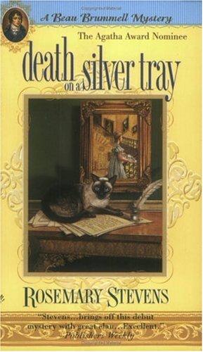 Cover for Death on a Silver Tray (Beau Brummell Mysteries)