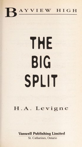 Cover for The Big Split