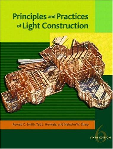 Cover for Principles and Practices of Light Construction, Sixth Edition