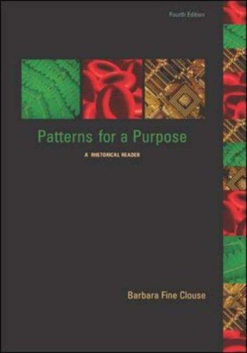 Cover for Patterns for a Purpose with Student Access to Catalyst