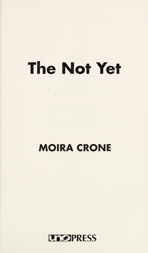 Cover for The Not Yet
