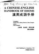 Cover for A Chinese-English handbook of idioms =
