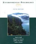 Cover for Environmental Psychology