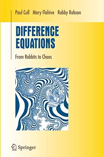Cover for Difference Equations