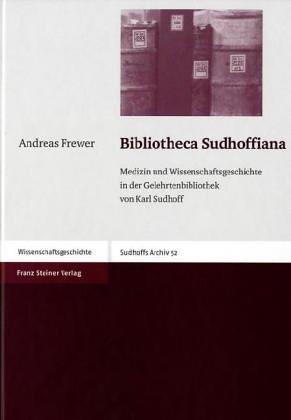 Cover for Bibliotheca Sudhoffiana