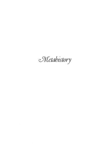 Cover for Metahistory