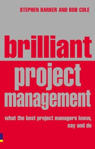 Cover for Brilliant Project Management