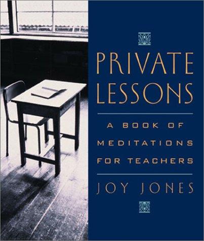 Cover for Private Lessons Meditations For Teachers