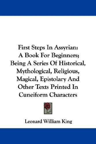 Cover for First Steps In Assyrian