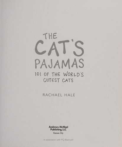 Cover for The cat's pajamas