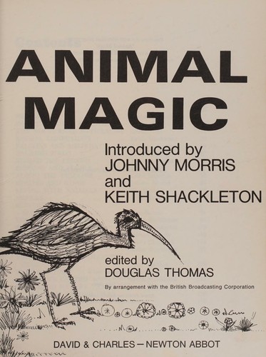 Cover for Animal magic