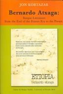 Cover for Bernardo Atxaga