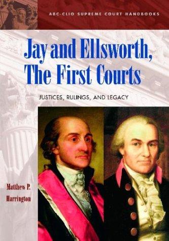 Cover for Jay and Ellsworth, The First Courts