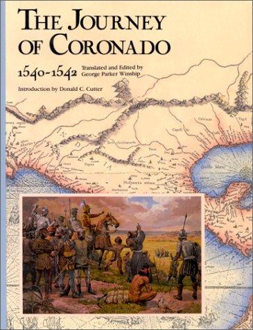 Cover for The Journey of Coronado, 1540-1542
