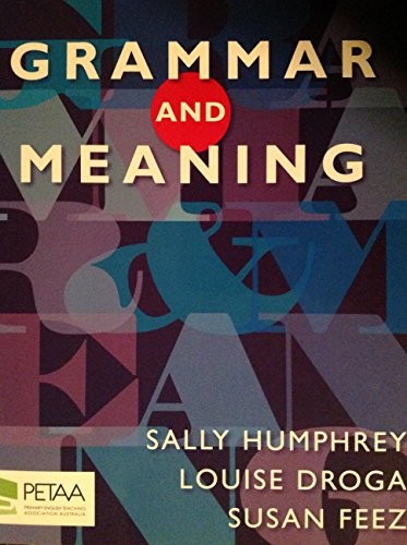 Cover for Grammar and Meaning