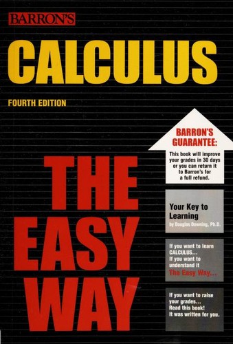 Cover for Calculus the easy way