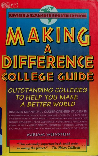 Cover for Making a Difference College Guide