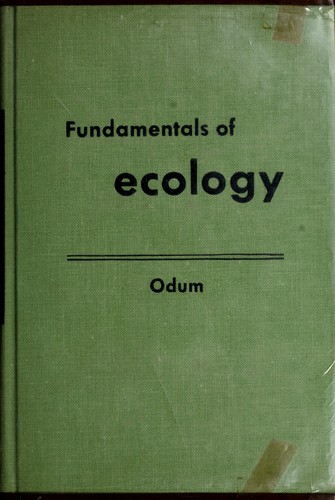 Cover for Fundamentals of ecology