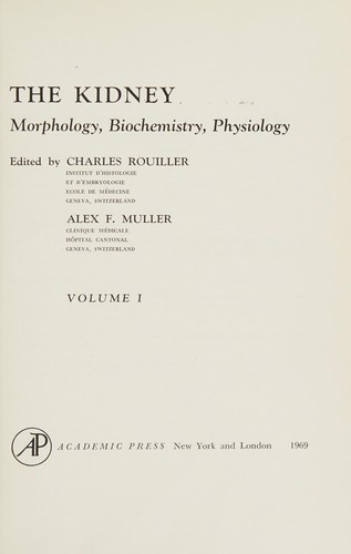 Cover for The kidney