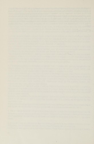 Cover for The Role of environmental impact assessment in the decisionmaking process