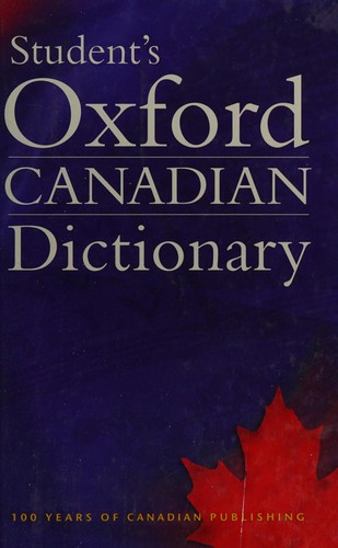Cover for Student's Oxford Canadian Dictionary