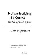 Cover for Nation-building in Kenya