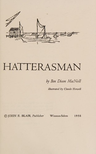Cover for The Hatterasman