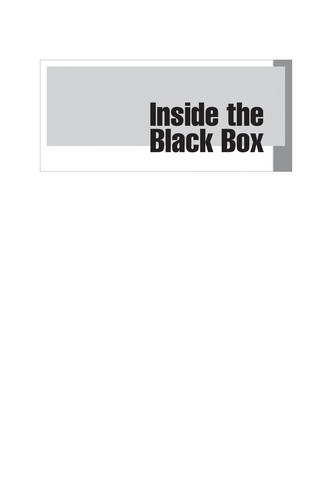 Cover for Inside the black box