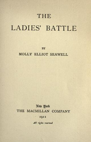Cover for The ladies' battle