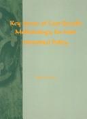Cover for Key Issues of Cost-Benefit Methodology for Irish Industrial Policy
