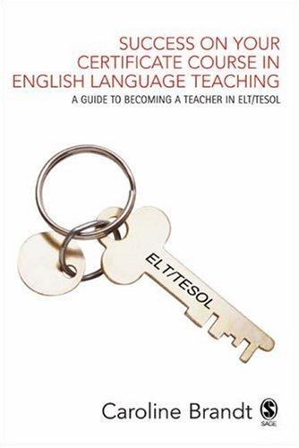 Cover for Success on your Certificate Course in English Language Teaching