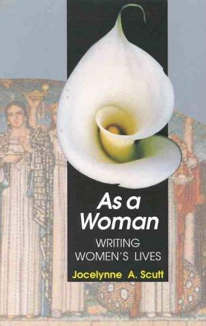 Cover for As a woman