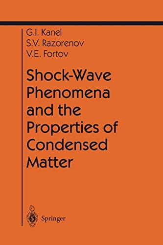 Cover for Shock-Wave Phenomena and the Properties of Condensed Matter